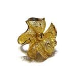 Büyük Çiçekli Yüzük - Görsel 2