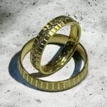 Süper İnce Taşlı Alyans