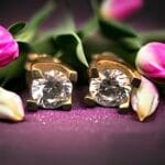 Standart Tek Taş Küpe