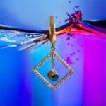 Boncuklu Sallamalı Küpe