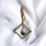 Boncuklu Sallamalı Küpe - Görsel 2