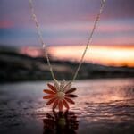 Büyük Çiçekli Kolye