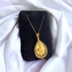 İnce Zincirli Tuğra Kolye - Görsel 2