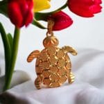 Kaplumbağa Kolye Ucu