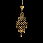 Kalpli Ve Bol Yıldızlı Küpe - Görsel 2