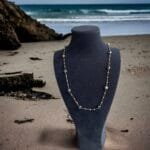 İnce Dorikalı Boncuklu Kolye