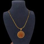 Tam Altınlı Kolye - Görsel 2