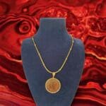 Tam Altınlı Kolye - Görsel 3