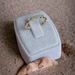 Mavi Taşlı Yıldızlı Yüzük