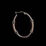 Kareli Amortisör Küpesi - Görsel 2