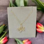 Allah Yazılı Kolye