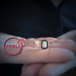 İnce Renkli Baget Yüzük - Görsel 2