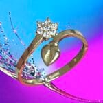 Çatal Çiçekli Yüzük