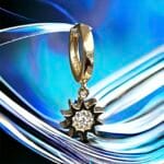 Çok Köşeli Yıldızlı Küpe - Görsel 2