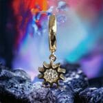 Çok Köşeli Yıldızlı Küpe