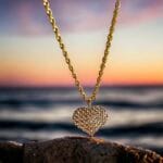 Büyük Kalpli Kolye - Görsel 3