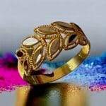 Sıralı Yapraklı Yüzük