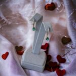 Pırlanta Zümrüt Küpe