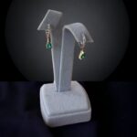 Pırlanta Zümrüt Küpe - Görsel 2