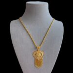 Kalpli Halatlı Hint Kolyesi - Görsel 2