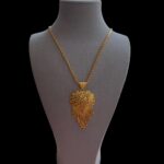 Büyük Kalpli Hint Kolye - Görsel 2