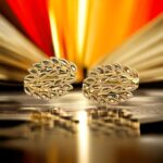 Çift Sıra Yapraklı Küpe