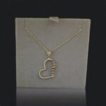 Dorikalı Kalpli Kolye - Görsel 2