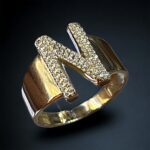 Taşlı Harfli Yüzükler - Görsel 3