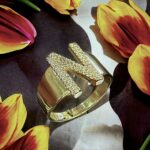 Taşlı Harfli Yüzükler - Görsel 4