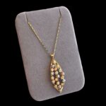 Dorikalı Yapraklı Kolye - Görsel 2